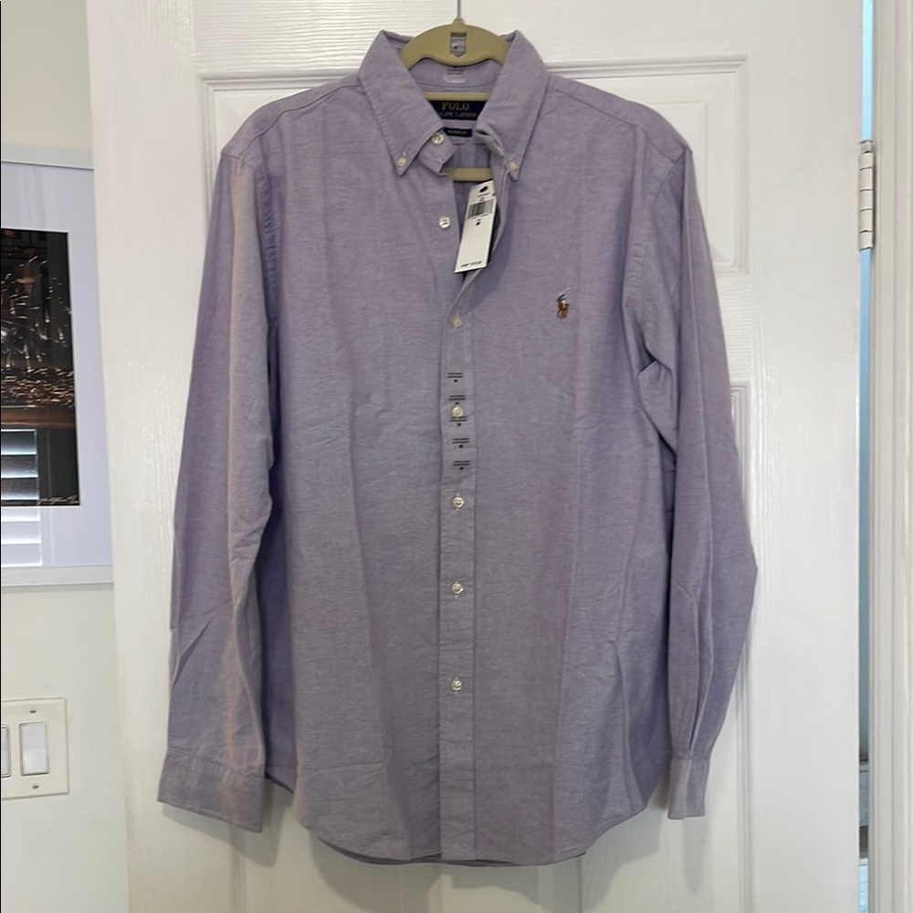 Polo by Ralph Lauren Men's Purple Shirt